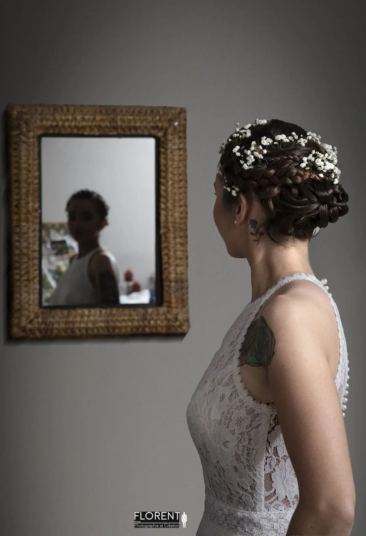 florent photographe mariage saint omer habillage portrait mariage miroir magique florent studio photographe boulogne sur mer lille le touquet paris