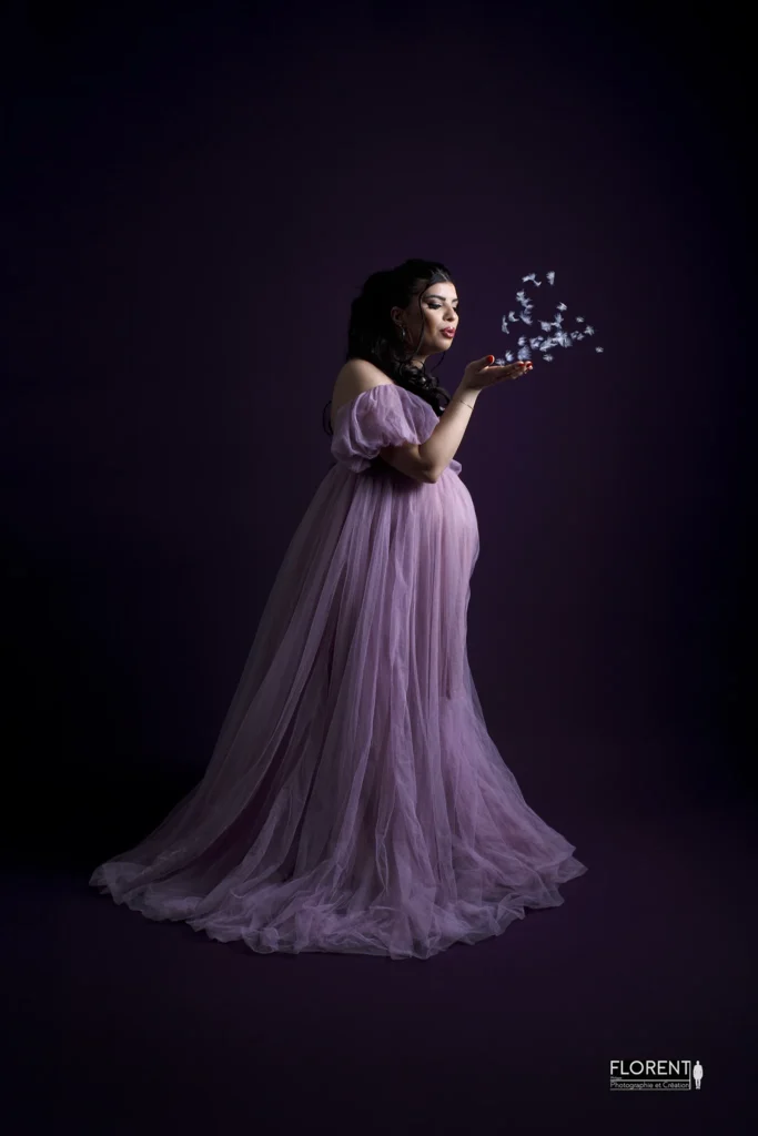 photographe maternité saint omer lumbres en rose soufle sur les plumes studio florent photographe fanie boulogne sur mer lille le touquet paris bethune arques calais arras